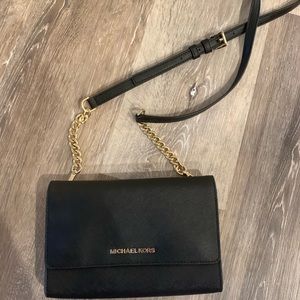 Brand new Michael Kors black cross body bag
